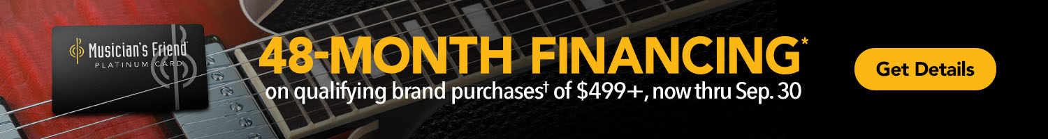 48-month financing. Limited-time promo financing options vary by brand, now thru September 30, 2026. Plus 8% back in rewards.