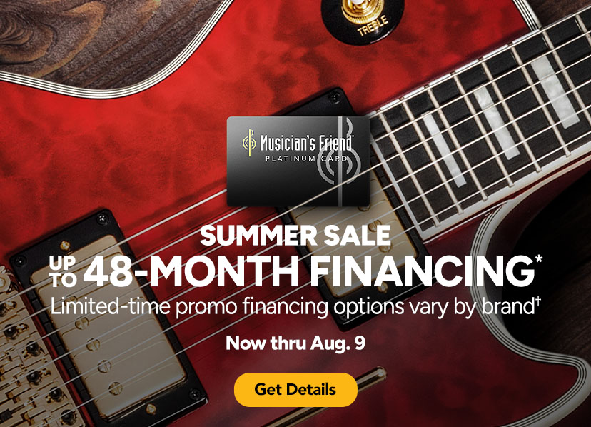 Summer Sale: Up to 48-Month Financing, Limited-time promo financing options vary by brand
