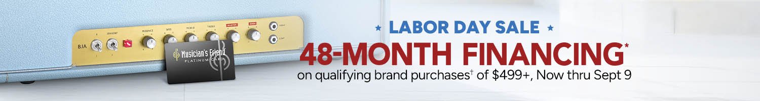 Labor Day 48-Month Financing on qualifying brand purchases of $499, now thru September 9. Plus, 8% back in rewards.